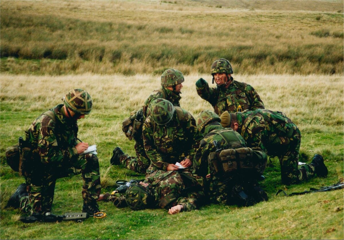 2nd Battalion Royal Anglian Regiment on Exercise circa 2001 2nd Battalion Royal Anglian Regiment on Exercise circa 2001