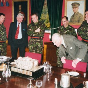 Visit of Nephew of Captain T R Colyer-Ferguson VC Visit of Nephew of Captain T R Colyer-Ferguson VC