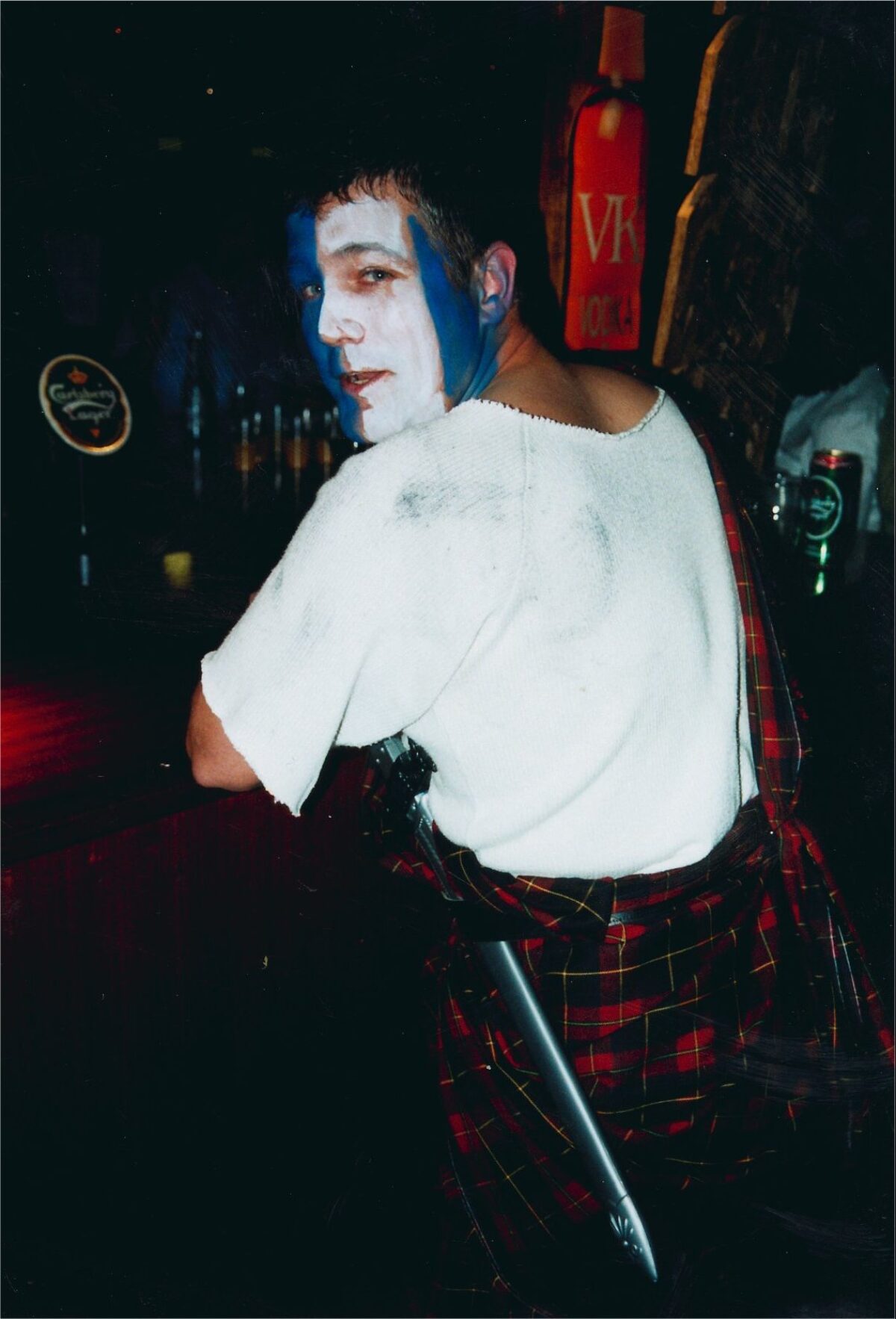 D Company 2nd Battalion Royal Anglian Regiment XMAS party in 2001.