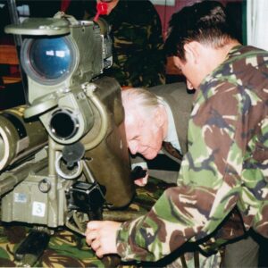 Visit of Nephew of Captain T R Colyer-Ferguson VC Visit of Nephew of Captain T R Colyer-Ferguson VC