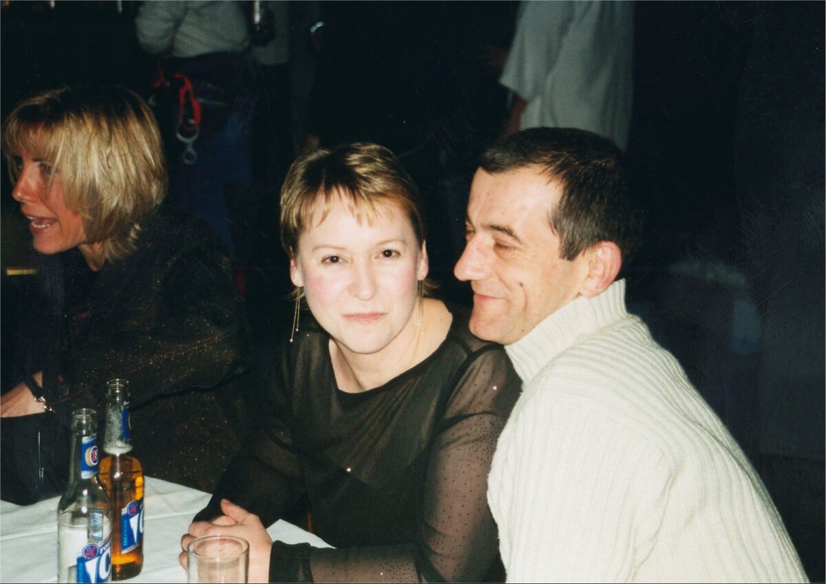 D Company 2nd Battalion Royal Anglian Regiment XMAS party in 2001.