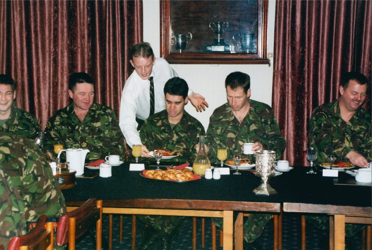  2nd Battalion Royal Anglian Regiment, new RSM assigned in 2001.