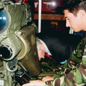 Visit of Nephew of Captain T R Colyer-Ferguson VC Visit of Nephew of Captain T R Colyer-Ferguson VC