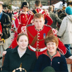 Corps of Drums, 2nd Battalion, Royal Anglian Regiment in Lincoln 2001