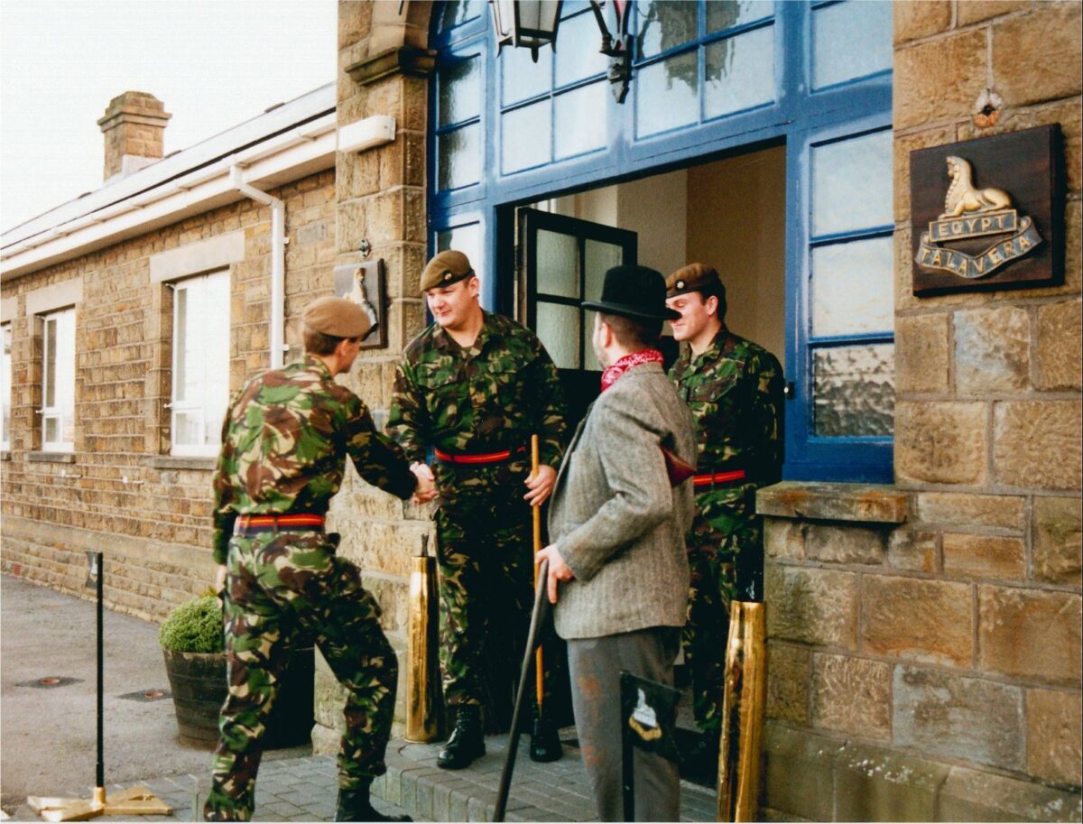 New Commanding Officer arrives at the 2nd Battalion Royal Anglian Regiment in 2001