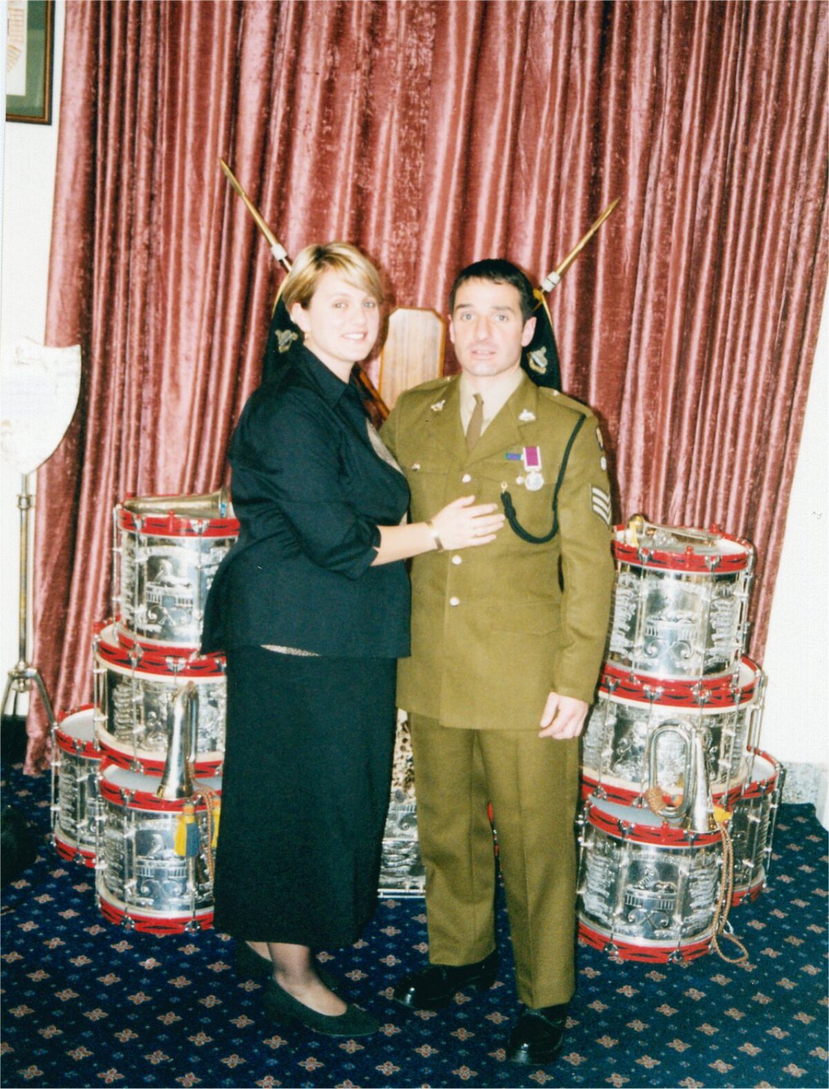 Major General A G Denaro CBE visit Major General A G Denaro CBE visit