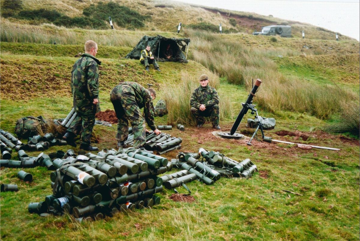 Mortar Platoon 2nd Battalion, Royal Anglian Regiment Mortar Platoon 2nd Battalion, Royal Anglian Regiment