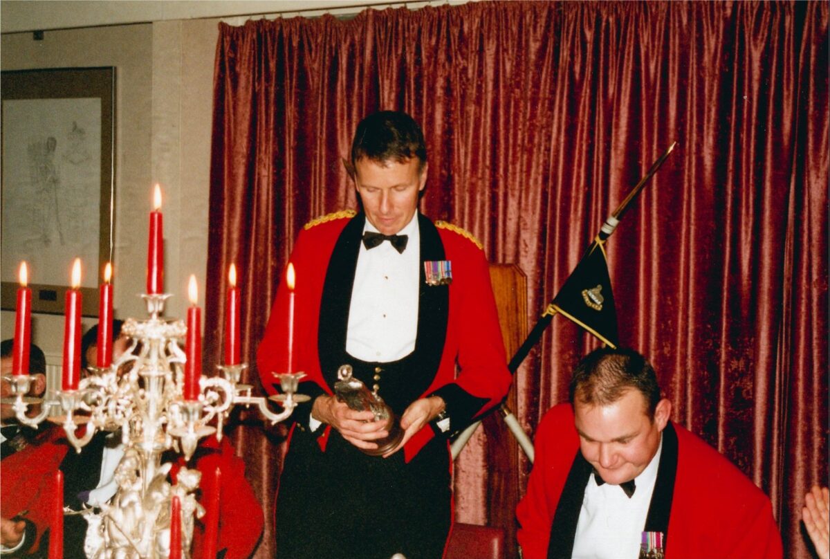 2nd Battalion Royal Anglian Regiment Commanding Officers Dine In at the Warrant Officers' and Sergeants' Mess in 2001 2nd Battalion Royal Anglian Regiment Commanding Officers Dine In at the Warrant Officers' and Sergeants' Mess in 2001