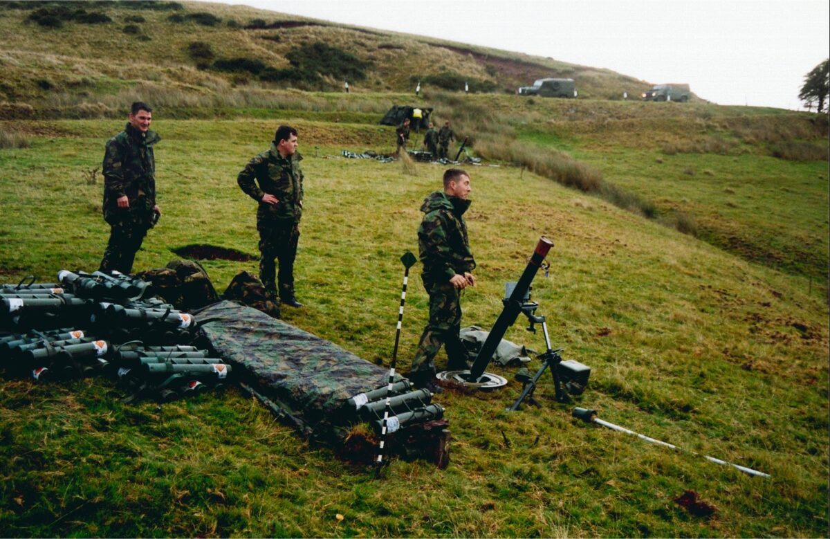 Mortar Platoon 2nd Battalion, Royal Anglian Regiment Mortar Platoon 2nd Battalion, Royal Anglian Regiment