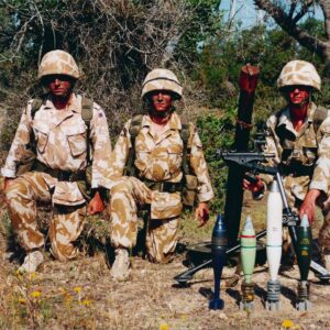 Mortar Platoon 2nd Battalion, Royal Anglian Regiment in Cyprus 2001/2 Mortar Platoon 2nd Battalion, Royal Anglian Regiment in Cyprus 2001/2