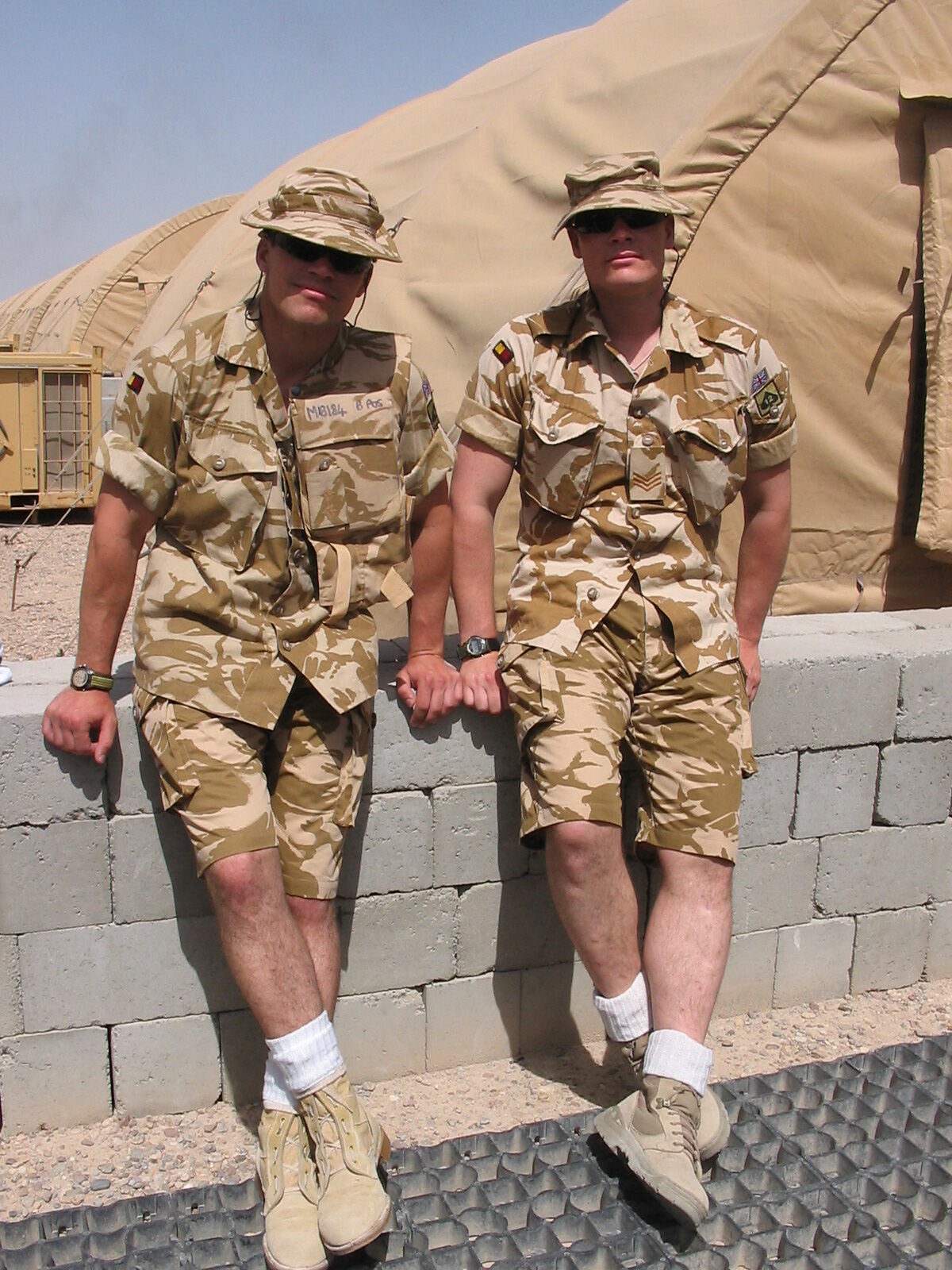 Lt Martin & Sgt Shand Lt Martin & Sgt Shand