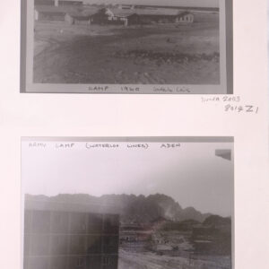 Aden 1967 Waterloo Lines Army Camp