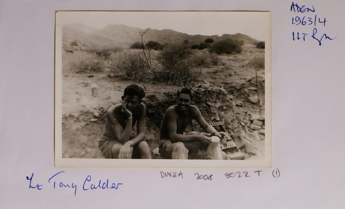 A patrol in Aden June 1964