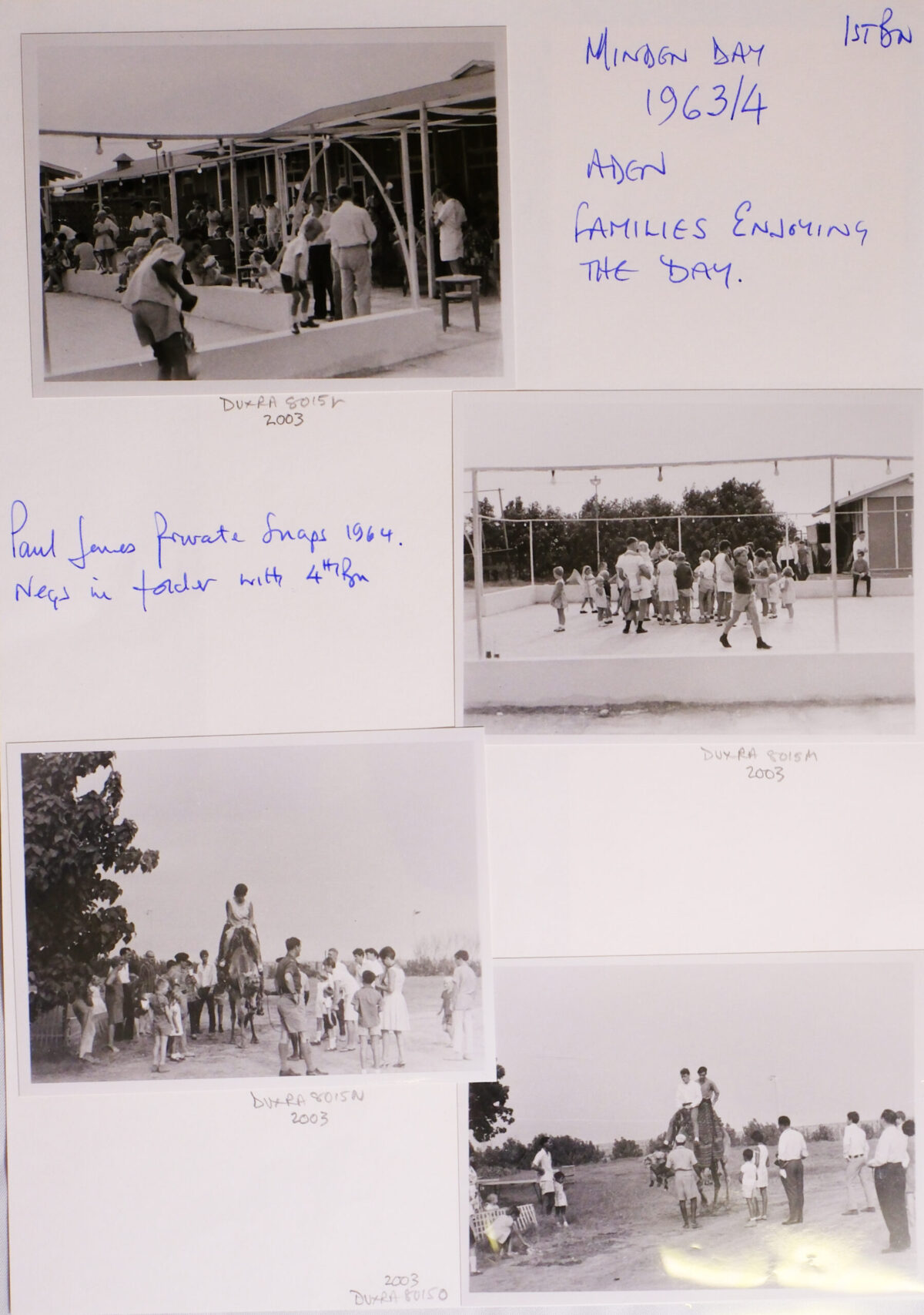 Minden Day in Aden 1964