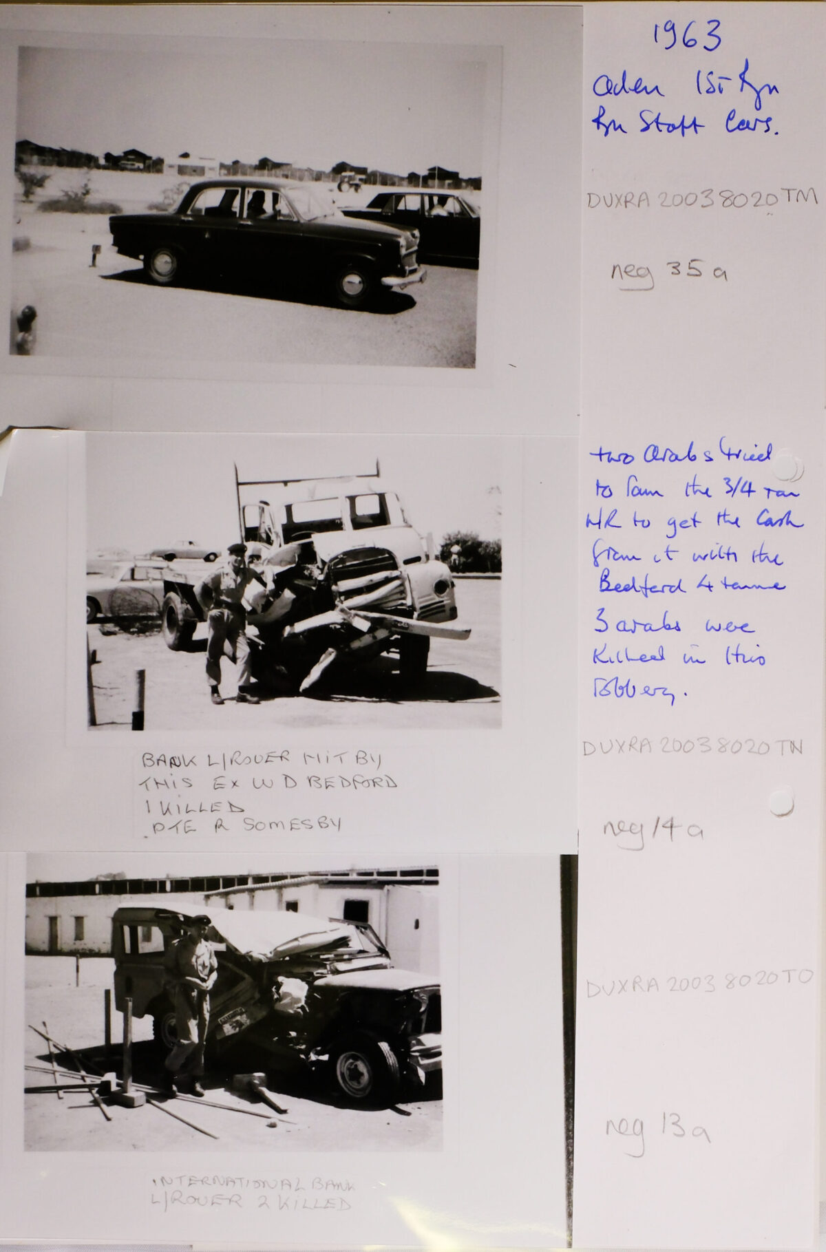 Photographs from Aden 1963