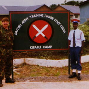 British Army Training Liaison Staff Kenya - Kifaru Camp British Army Training Liaison Staff Kenya - Kifaru Camp