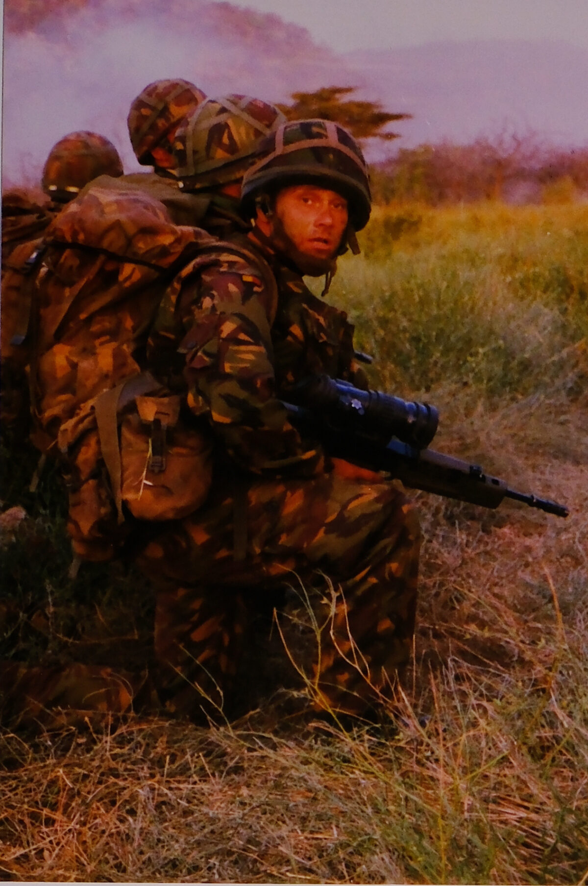 Private Challis Royal Anglian Regiment