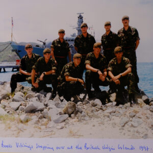 1st Battalion, Royal Anglian Regiment. British Virgin Islands in 1998