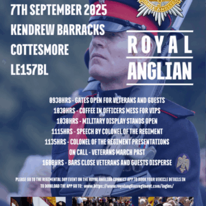 Royal Anglian Regimental Day
