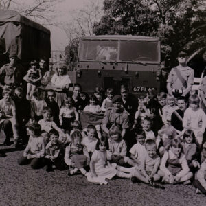 1st Battalion, Royal Anglian Regiment. St Christophers School in Gibraltar in 1987.