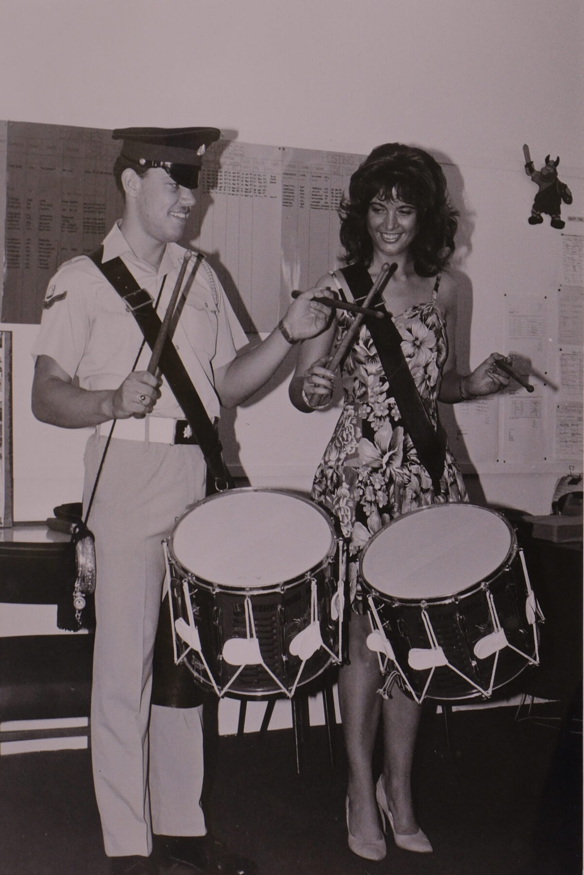 Royal Anglian Regiment Drummers