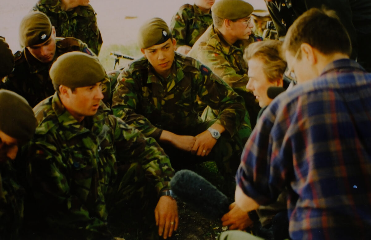 Royal Anglian Regiment Bosnia 1995. Royal Anglian Regiment Bosnia 1995.