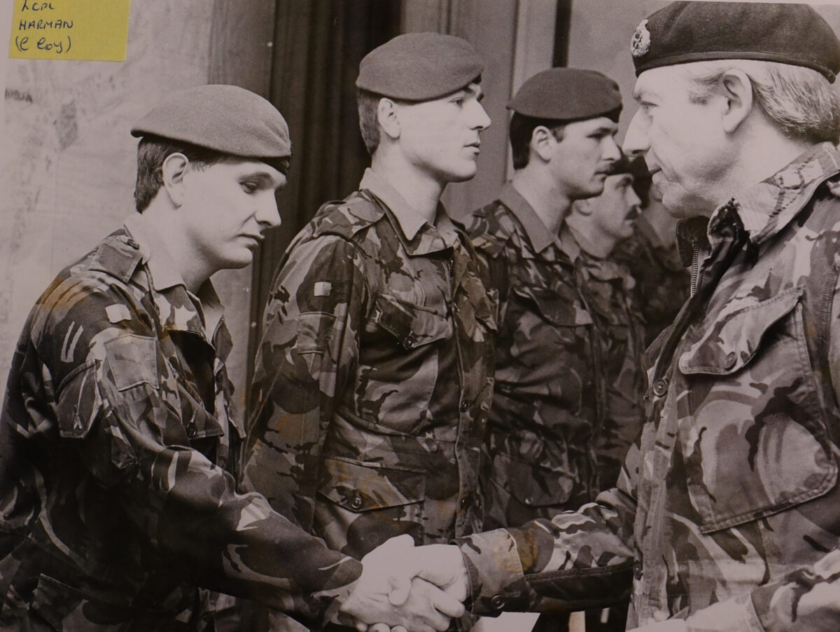 Royal Anglian Regiment Op Banner