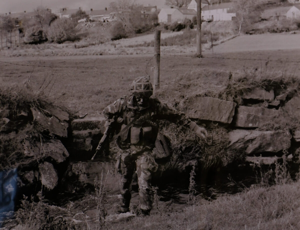 2nd Battalion, Royal Anglian Regiment in Northern Ireland in 1986.