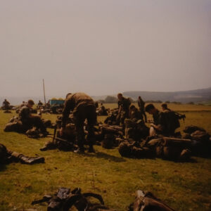 Royal Anglian Regiment on exercise Royal Anglian Regiment on exercise