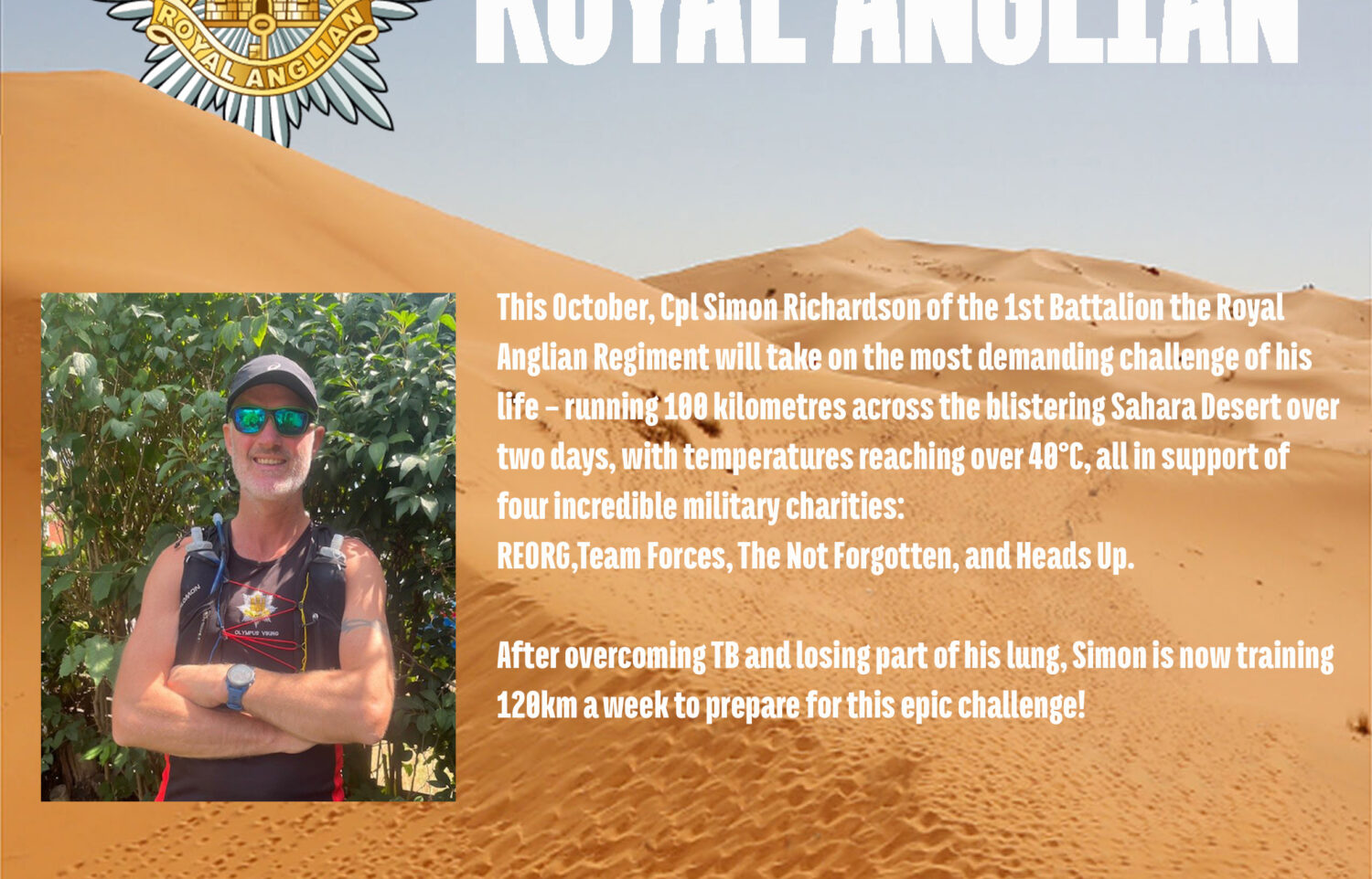 Corporal Richardson Royal Anglian Regiment