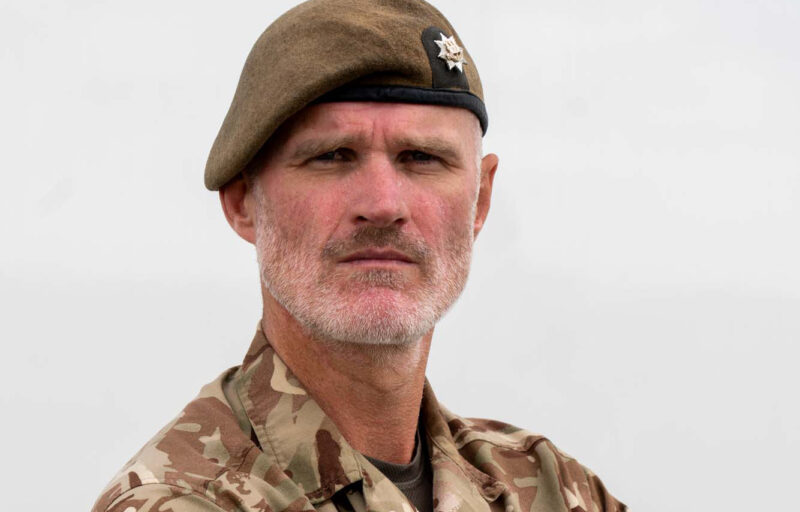 Corporal Richardson Royal Anglian Regiment