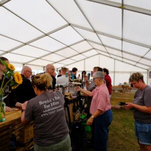 The bar at the Royal Angllian Regimental Day 25