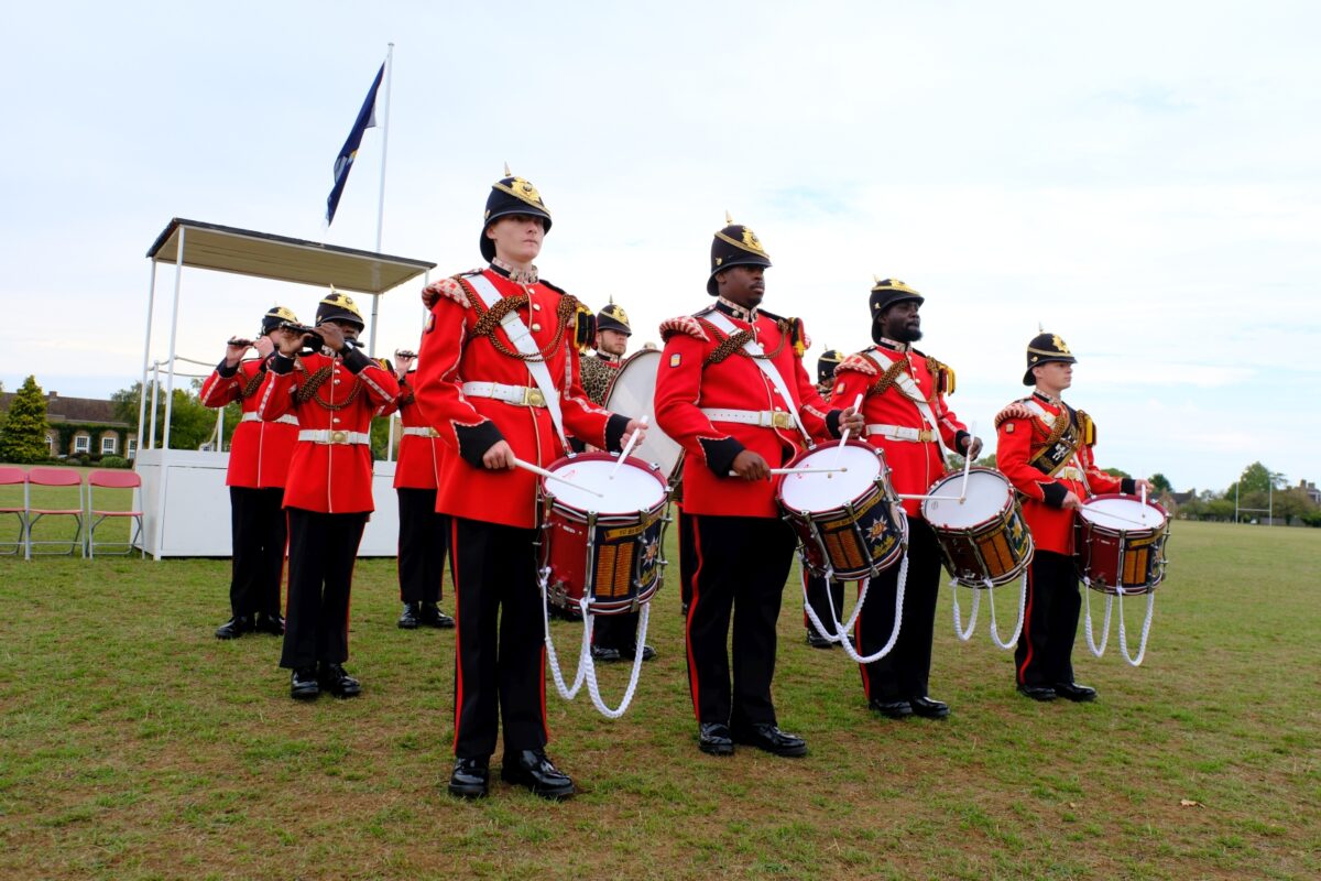 Corps of Drums Royal Anglian Regiment Corps of Drums Royal Anglian Regiment