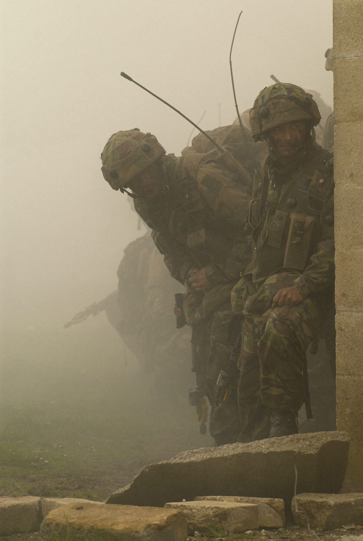 The 12th Mechanized Brigade took part in Exercise Druid's Dance (TESEX), this exercise is run by the Battle Group Training Unit, based at Westdown Camp, Salisbury Plain. The unit conducts Battle-group level training in a realistic and very demanding combined arms enviroment created by the Tactical Engagement Simulation (TES) equipment. This training allows the unit to reach a high level of combat effectveness in a short time. The 12th Mechanized Brigade took part in Exercise Druid's Dance (TESEX), this exercise is run by the Battle Group Training Unit, based at Westdown Camp, Salisbury Plain. The unit conducts Battle-group level training in a realistic and very demanding combined arms enviroment created by the Tactical Engagement Simulation (TES) equipment. This training allows the unit to reach a high level of combat effectveness in a short time.