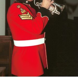 Bugler at a memorial