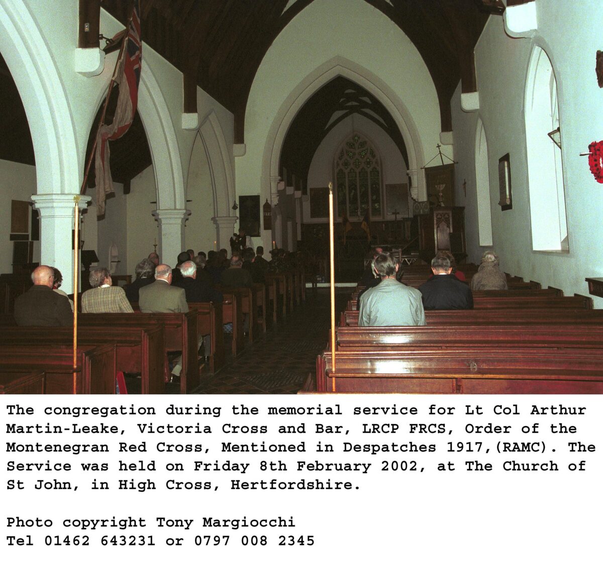 Congregation in the Warley church Congregation in the Warley church