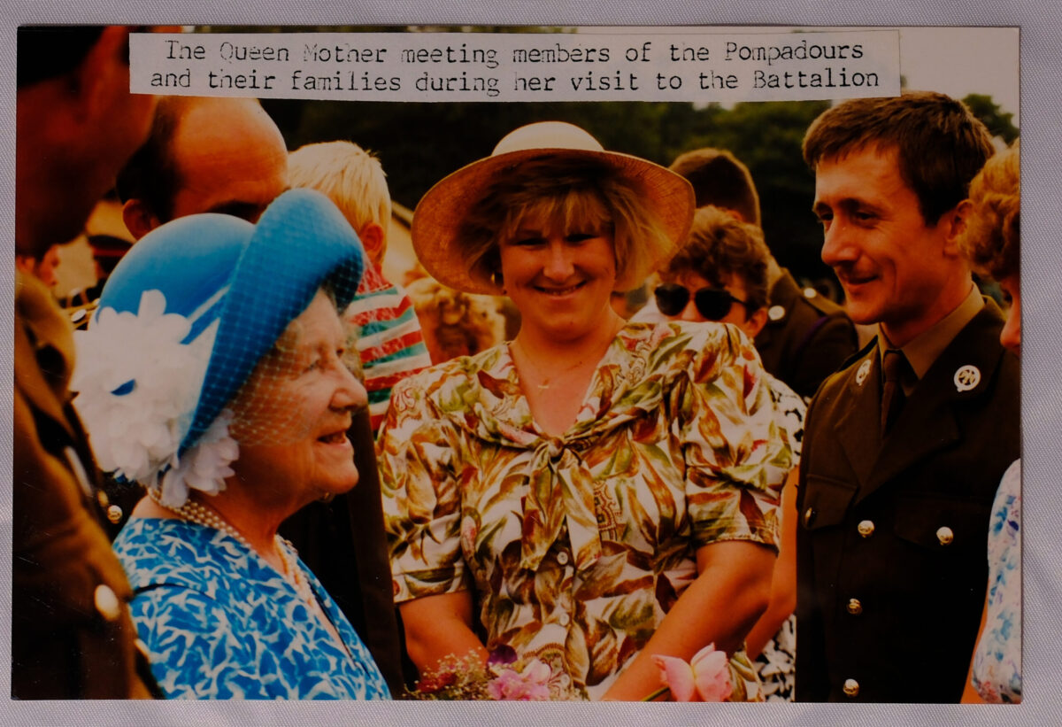 Queen Mother meets the Pompadours
