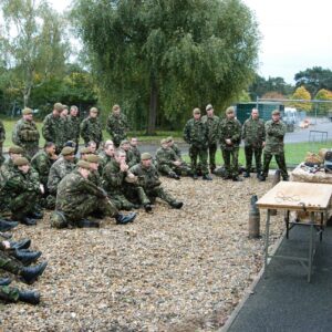 Echelon Company 1st Battalion, Royal Anglian Regiment conducting OPTAG awareness training Oct 2006