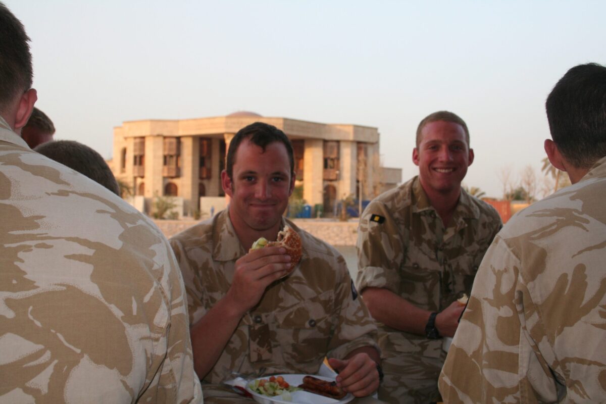 Op TELIC 8 in 2006, Iraq. Op TELIC 8 in 2006, Iraq.