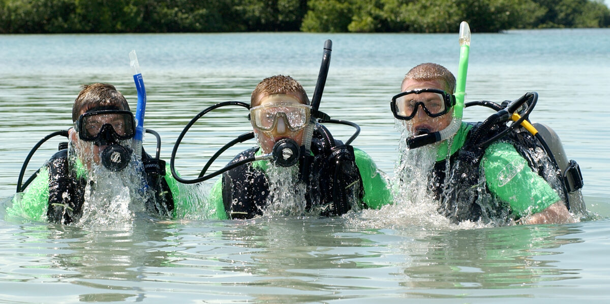 The 2nd Battalion, Royal Anglian Regiment, in Belize in February 2002.