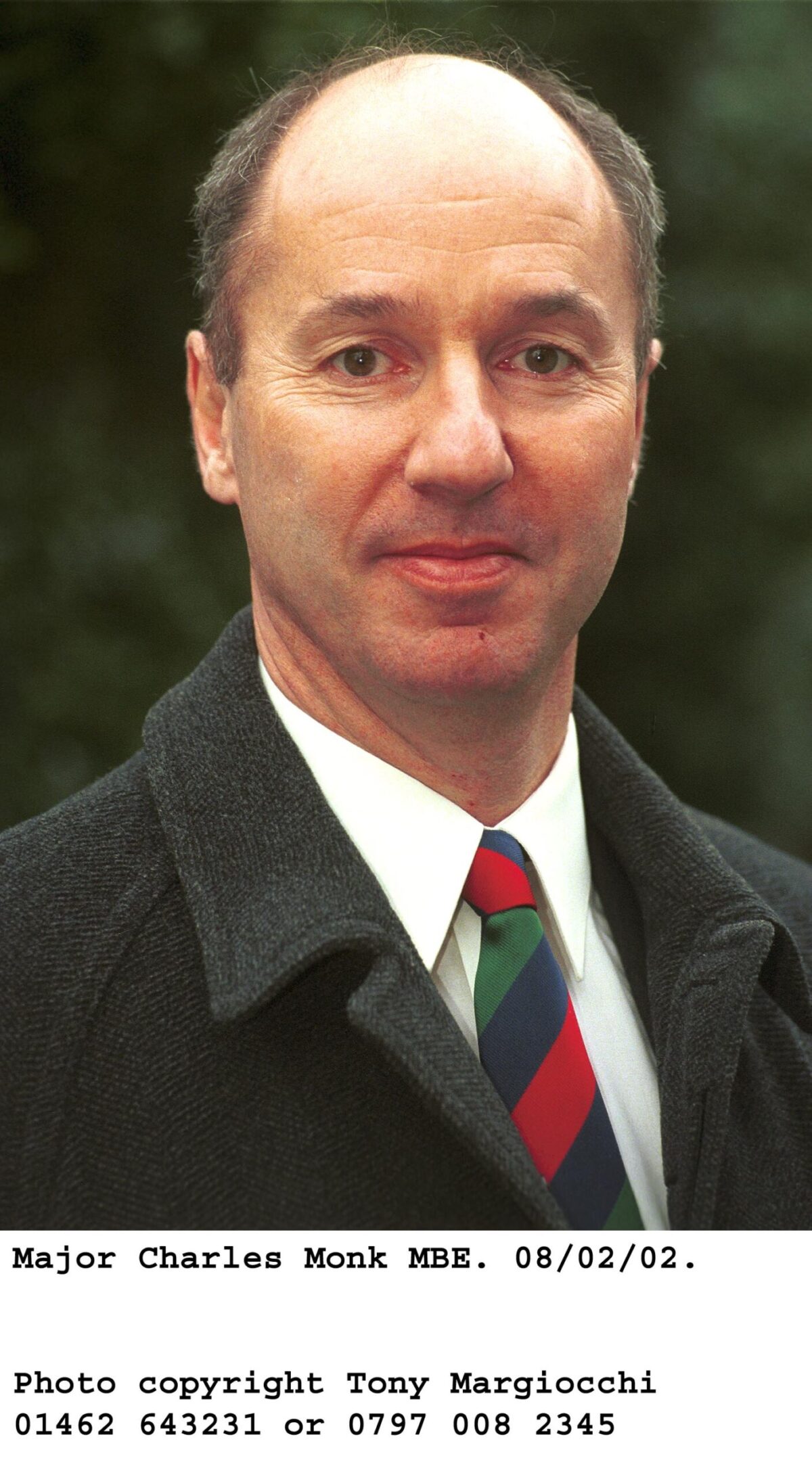 Major Charles Monk MBE Major Charles Monk MBE