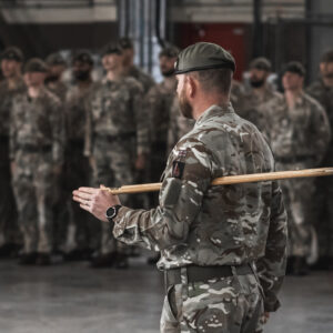 2nd Battalion carry out a complete Drumhead Service