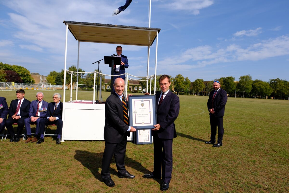 Colonel of the Regiment’s Commendation 2025 Colonel of the Regiment’s Commendation 2025