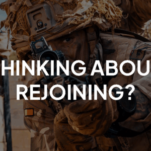 Rejoiners for the British Army