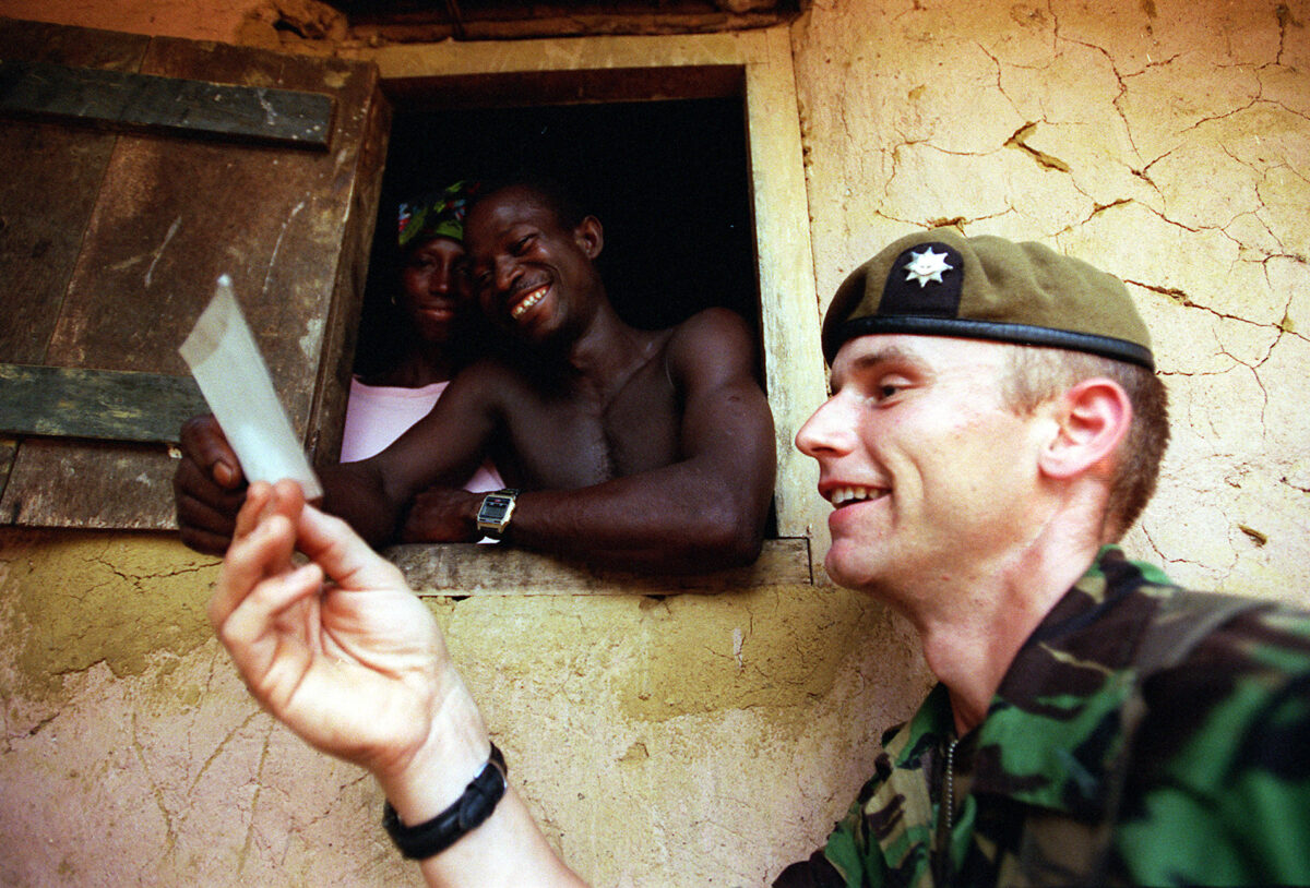 The 2nd Battalion, Royal Anglian Regiment was in Sierra Leone in 2000. Specifically, they were part of the International Military Assistance and Training Team (IMATT) and deployed in June and July 2000, with a portion of the unit (B Company) deployed from May 2000 to March 2001. The 2nd Battalion, Royal Anglian Regiment was in Sierra Leone in 2000. Specifically, they were part of the International Military Assistance and Training Team (IMATT) and deployed in June and July 2000, with a portion of the unit (B Company) deployed from May 2000 to March 2001.
