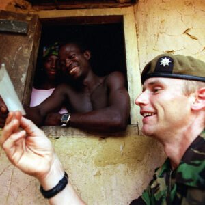 The 2nd Battalion, Royal Anglian Regiment was in Sierra Leone in 2000. Specifically, they were part of the International Military Assistance and Training Team (IMATT) and deployed in June and July 2000, with a portion of the unit (B Company) deployed from May 2000 to March 2001.