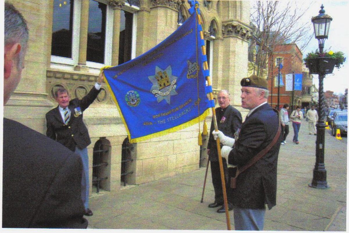 Northampton parade for the 2nd Battalion, Royal Anglian Regiment in 2007