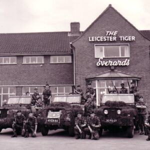 The Regiment’s 4th Battalion was nicknamed the “Tigers” after its ancestor regiment, the Royal Leicestershire Regiment. The 4th Battalion was reduced to a company in 1970 and was finally disbanded in 1975.