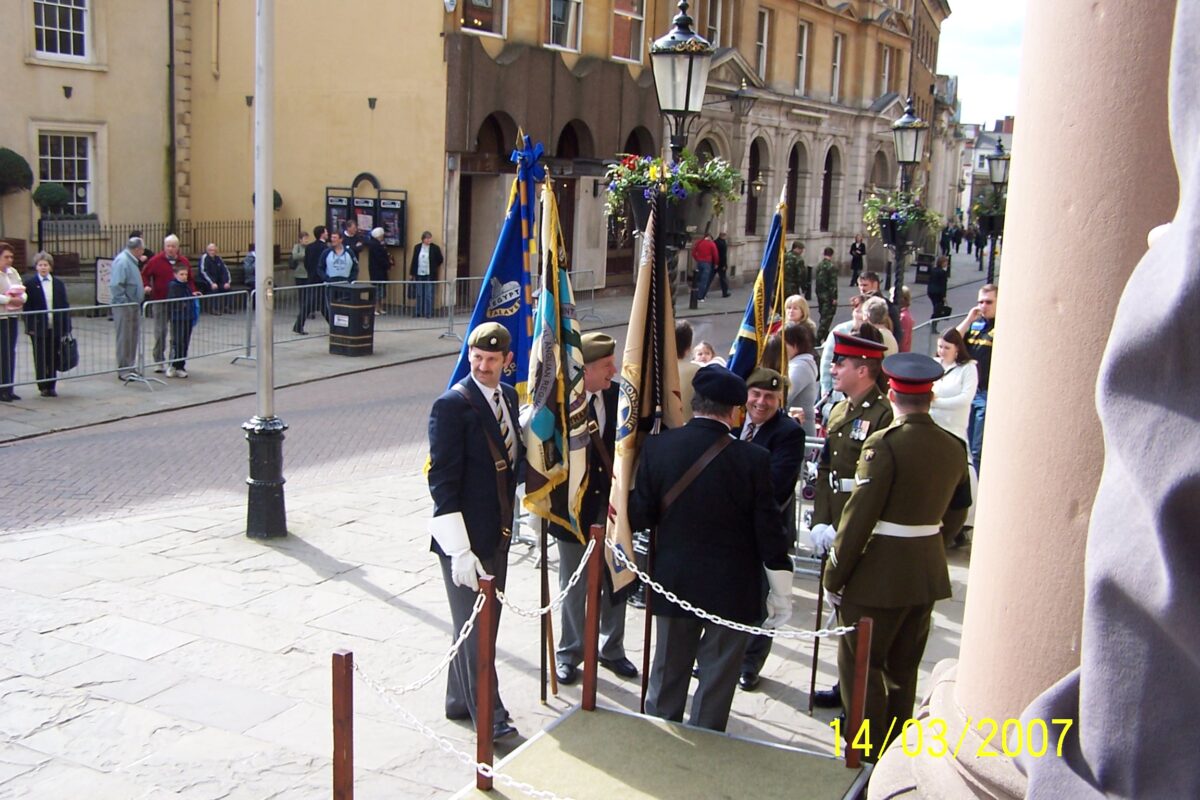 Northampton parade for the 2nd Battalion, Royal Anglian Regiment in 2007