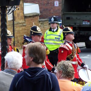 Northampton parade for the 2nd Battalion, Royal Anglian Regiment in 2007 Northampton parade for the 2nd Battalion, Royal Anglian Regiment in 2007